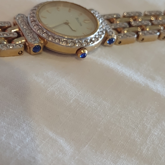 Bulova women's crystal swiss quartz watch  diamond bulova watch 98T11 - Picture 6 of 13